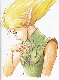 Anam - Yutaka Izubuchi Record of Lodoss War Illustrations